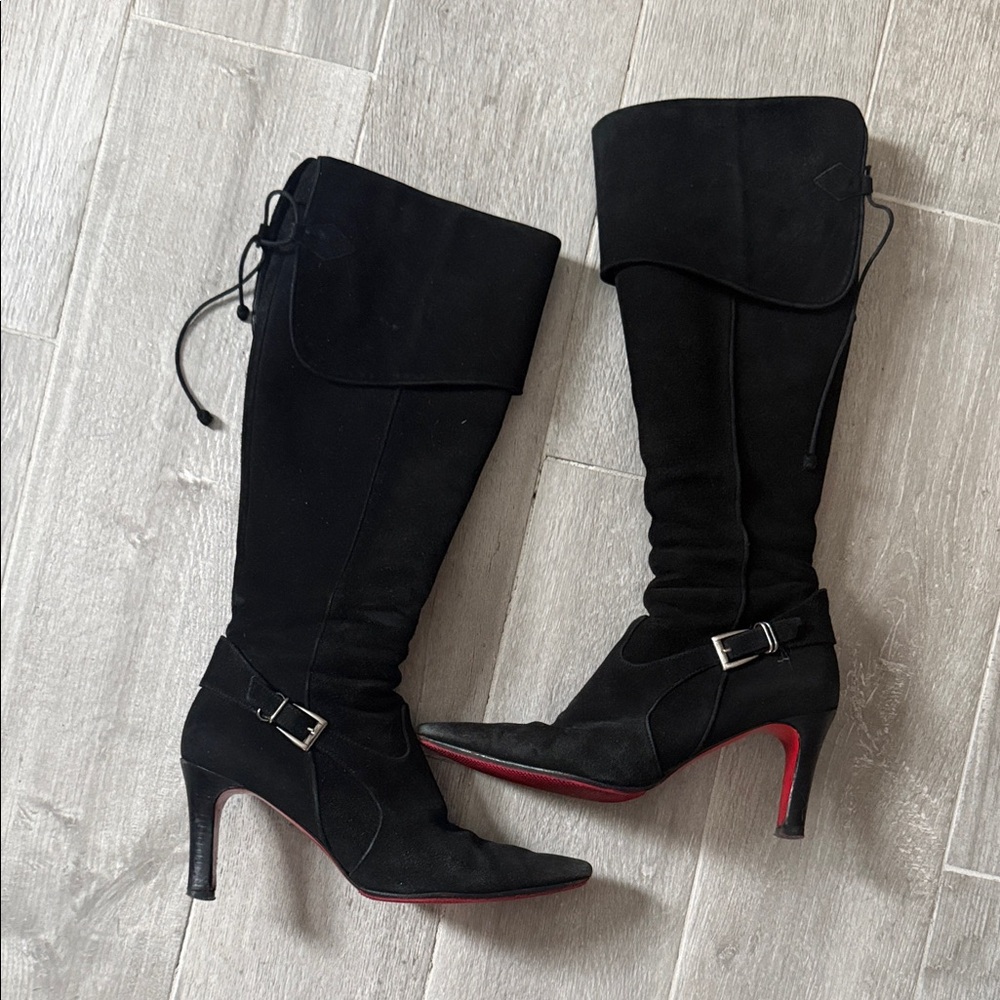 Christian Louboutin  suede boots Women's Boots